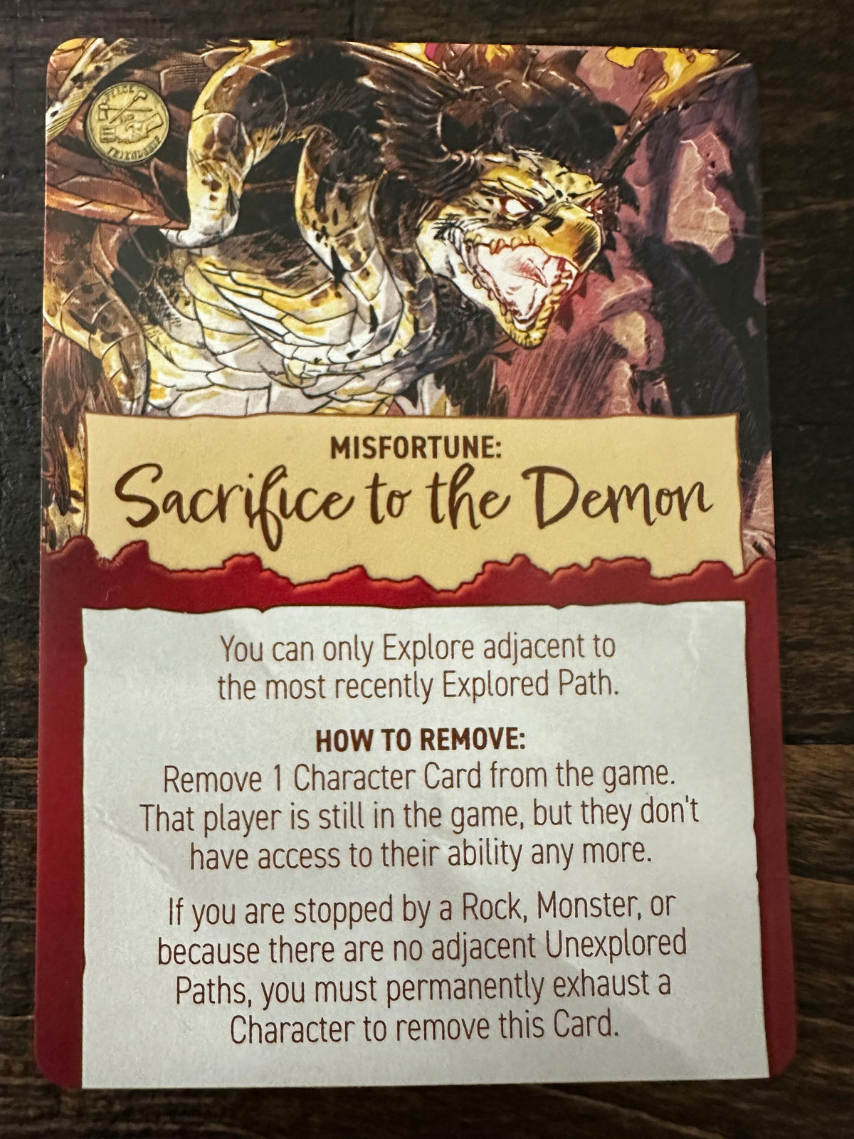Corps of Discovery: Sacrifice to the Demon Promo Card