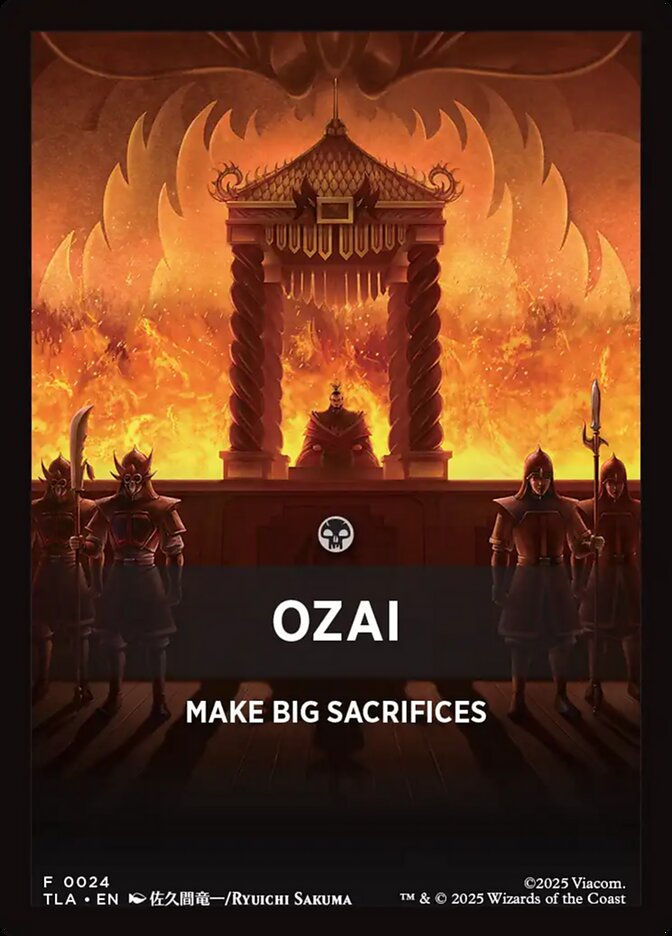 Ozai Theme Card