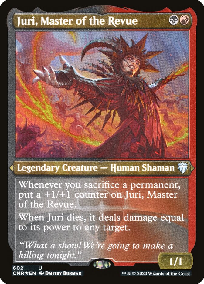Juri, Master of the Revue (Foil Etched)