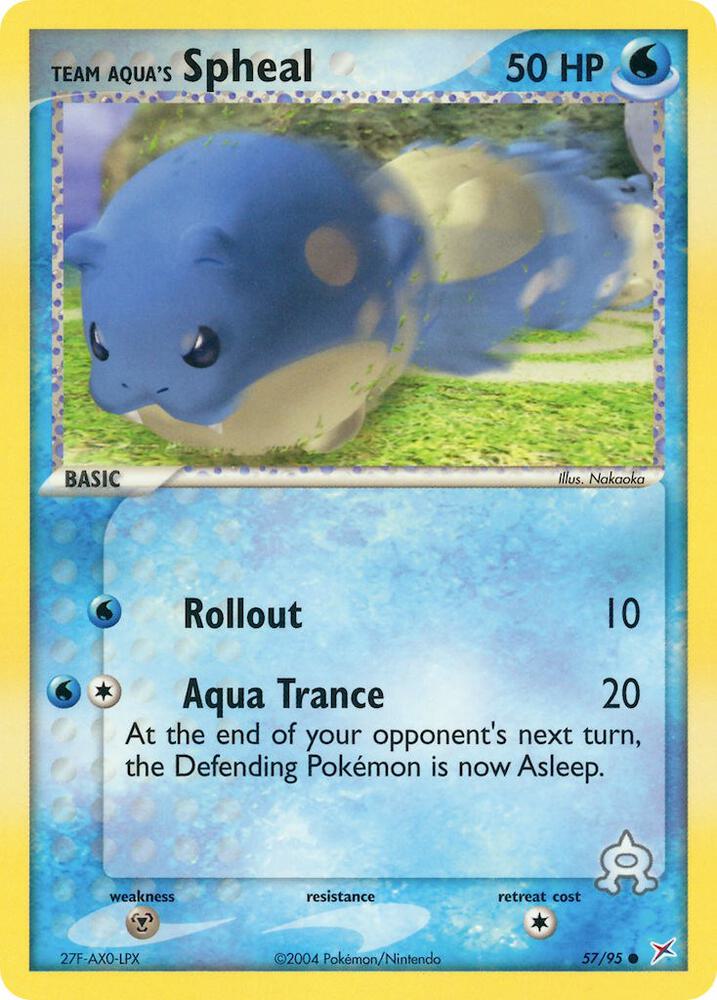 Team Aqua's Spheal - 57/95