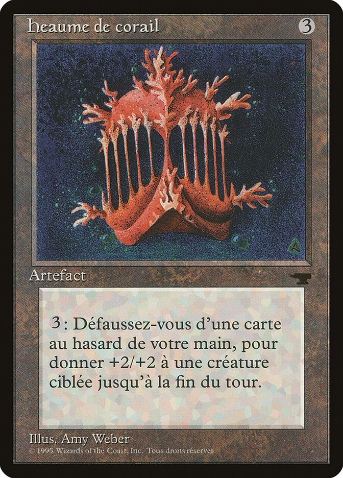Coral Helm (French) - "heaume de corail"