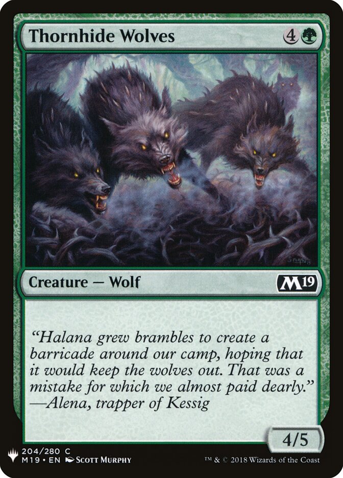 Thornhide Wolves