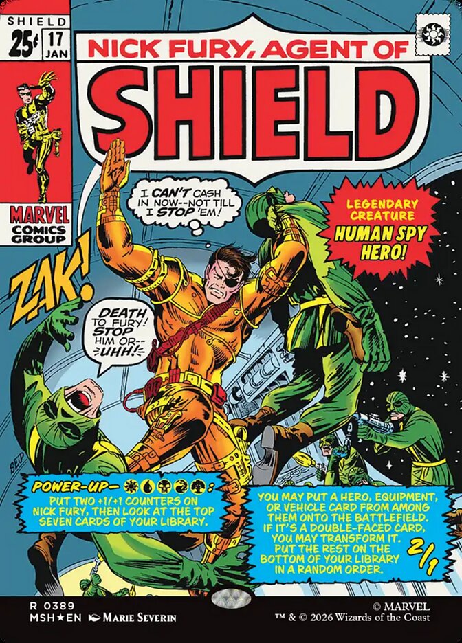 Nick Fury, Agent of S.H.I.E.L.D. (Borderless) (0389)