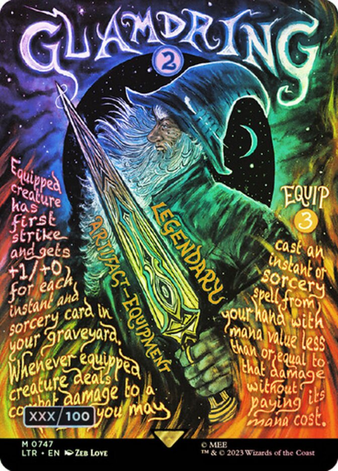 Glamdring (Borderless Poster) (Serial Numbered)