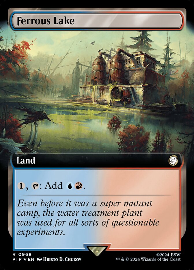 Ferrous Lake (Extended Art) (Surge Foil)