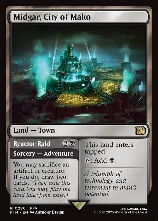 Midgar, City of Mako - Magic: The Gathering
