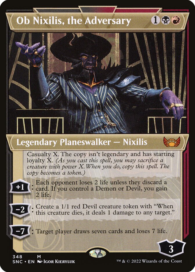 Ob Nixilis, the Adversary (Showcase)
