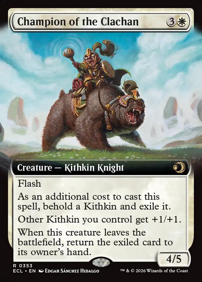 Champion of the Clachan (Extended Art)