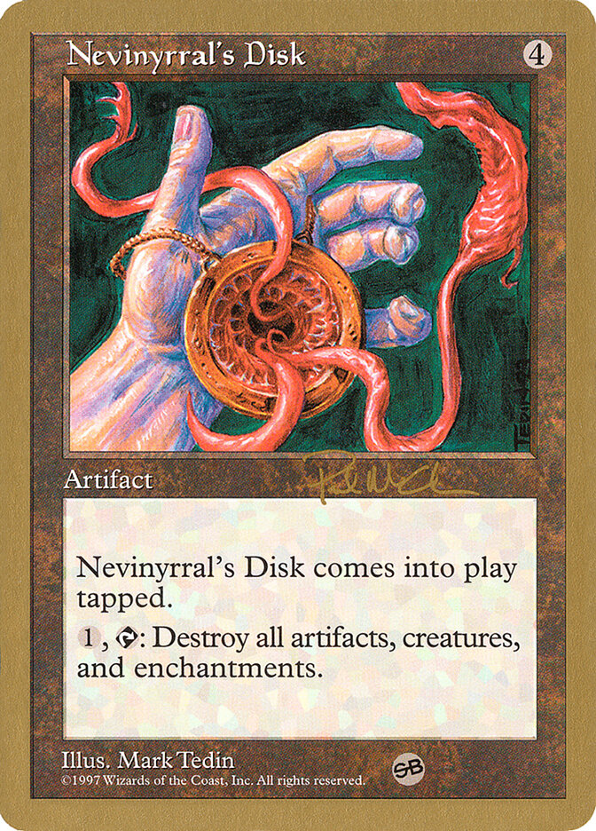 Nevinyrral's Disk - 1997 Paul McCabe (5ED) (SB)