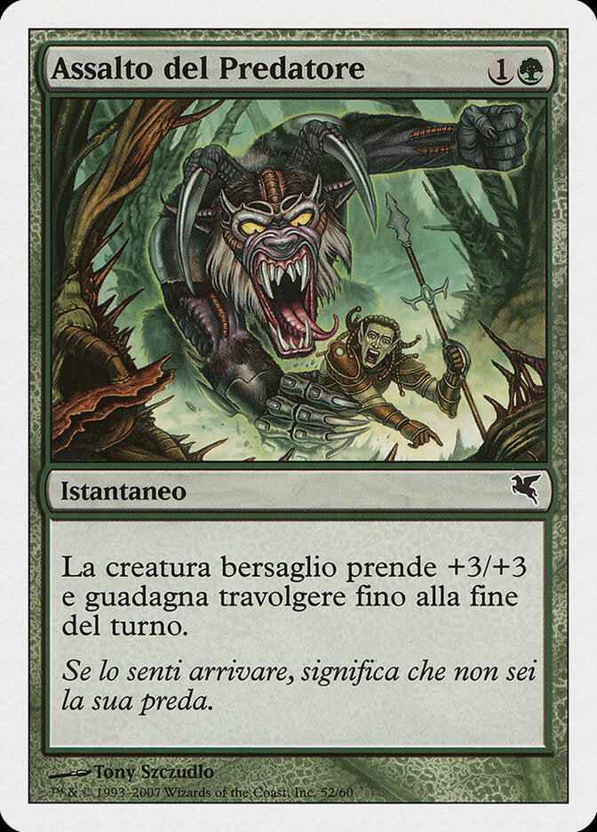 Predator's Strike (Italian) - "Assalto del Predatore"