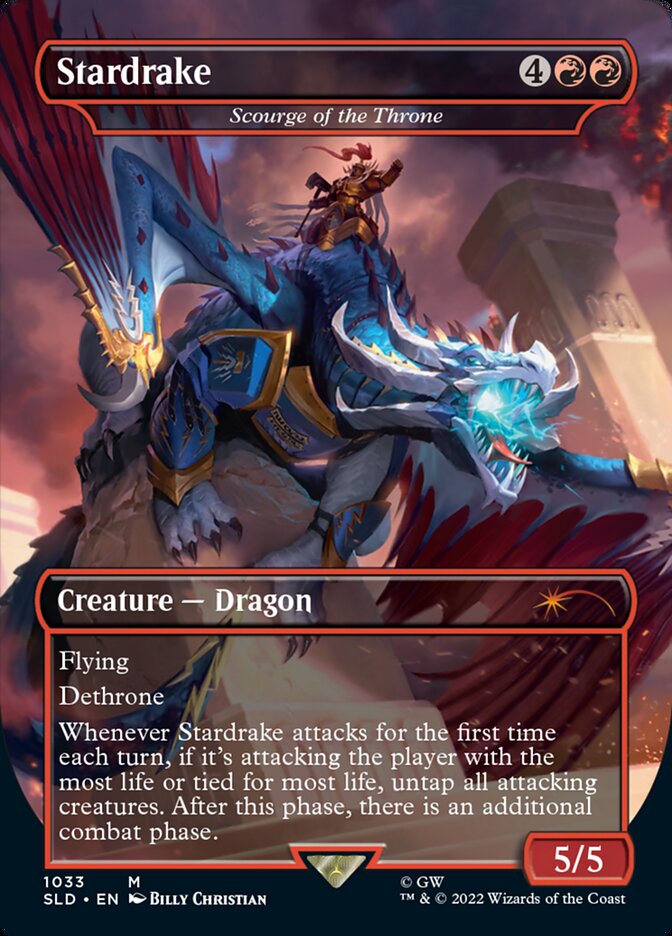 Stardrake - Scourge of the Throne (Borderless)