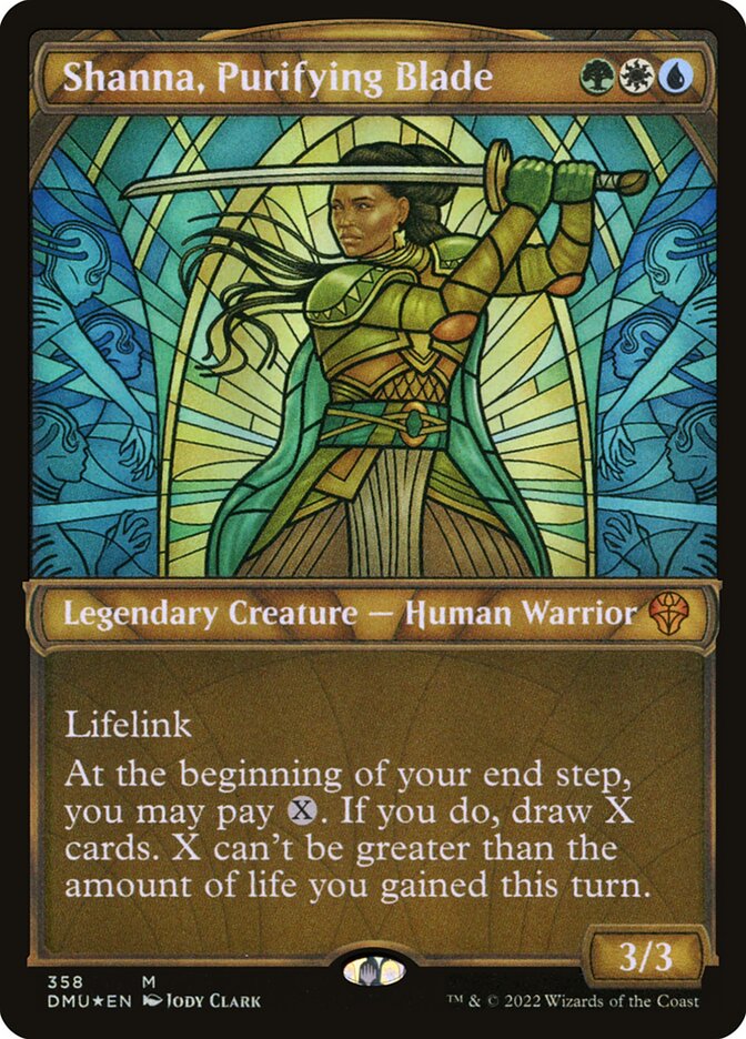 Shanna, Purifying Blade (Textured Foil)