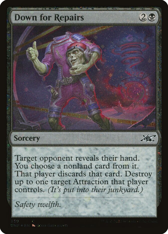 Down for Repairs (Galaxy Foil)