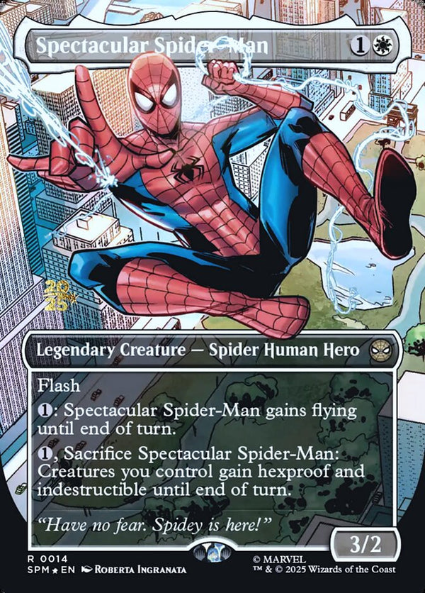 Spectacular Spider-Man (Borderless) - Magic: The Gathering