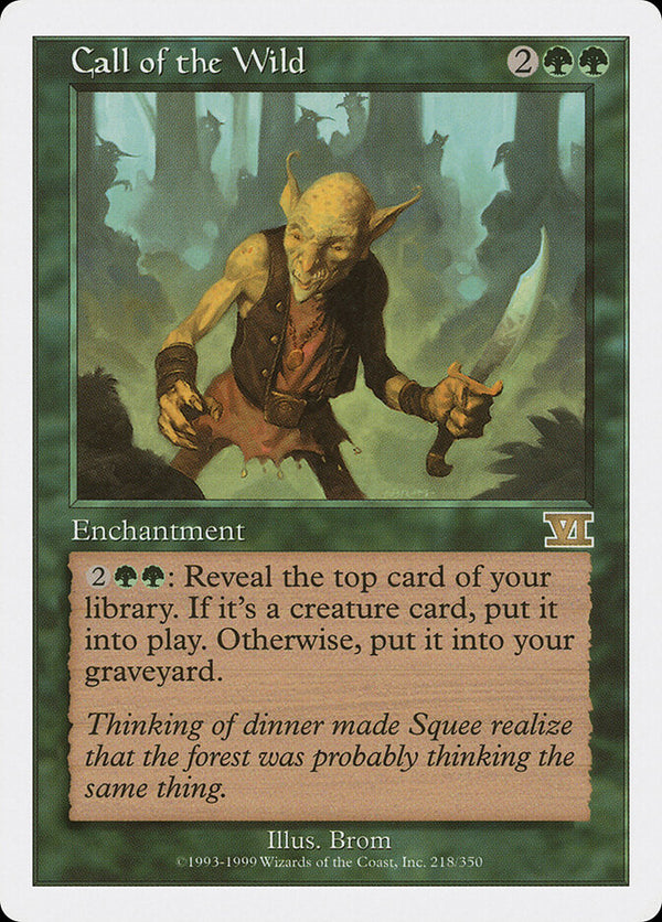 Call of the Wild - Magic: The Gathering