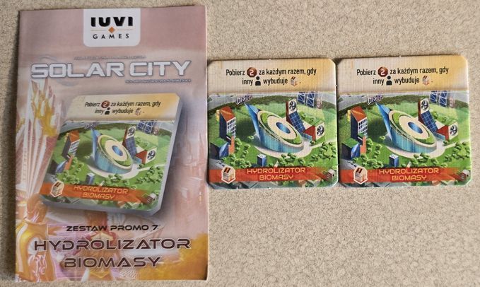 Solar City: Promo Set 7 – Biomass Hydrolyzer