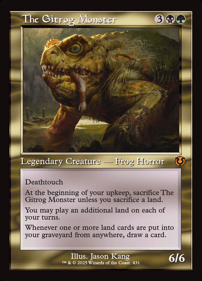 The Gitrog Monster (Retro Frame)