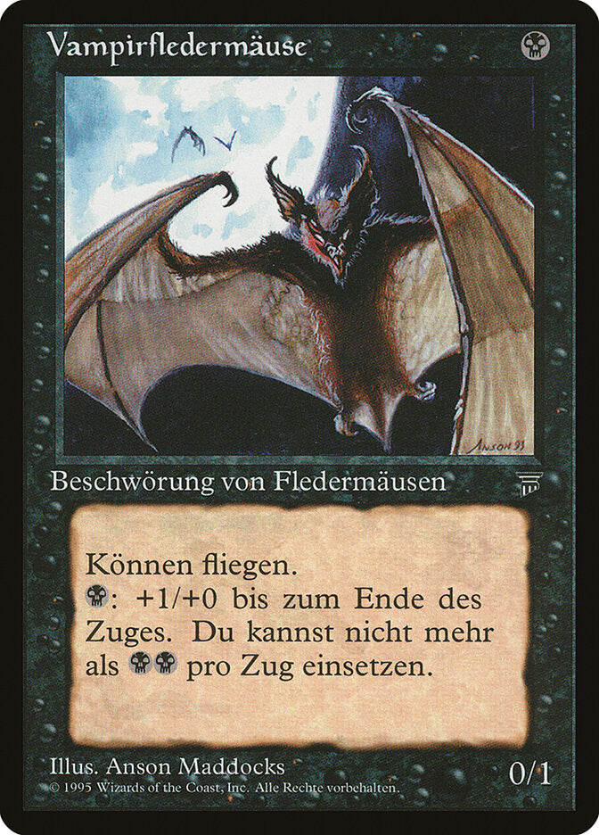 Vampire Bats (German) - "Vampirfledermause"