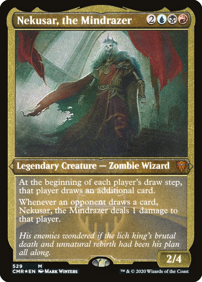 Nekusar, the Mindrazer (Foil Etched)