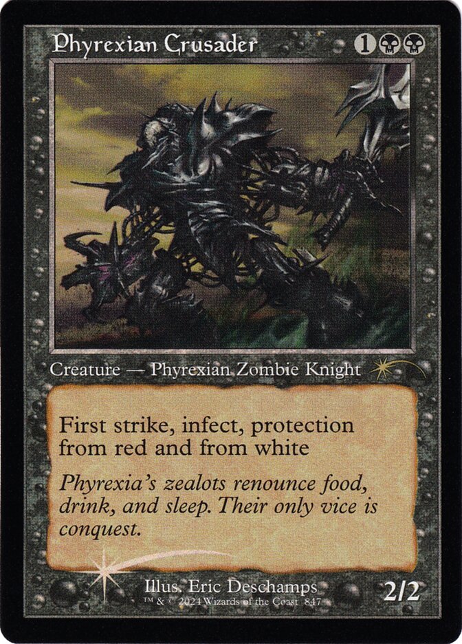Phyrexian Crusader (Retro Frame)