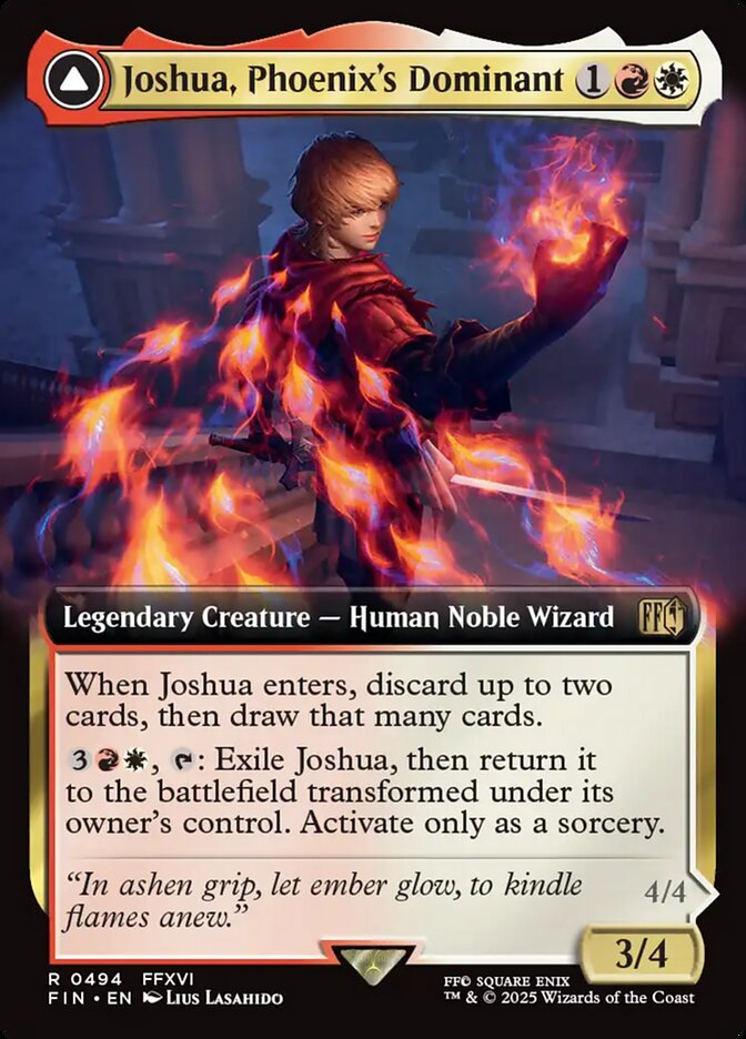 Joshua, Phoenix's Dominant (Extended Art)