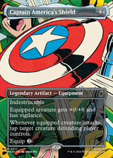 Captain America's Shield (Borderless) (0317) - Magic: The Gathering