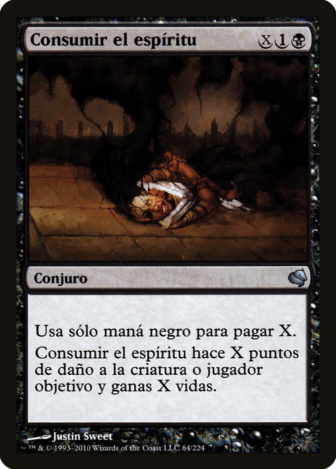 Consume Spirit (Spanish) - "Consumir el espiritu"