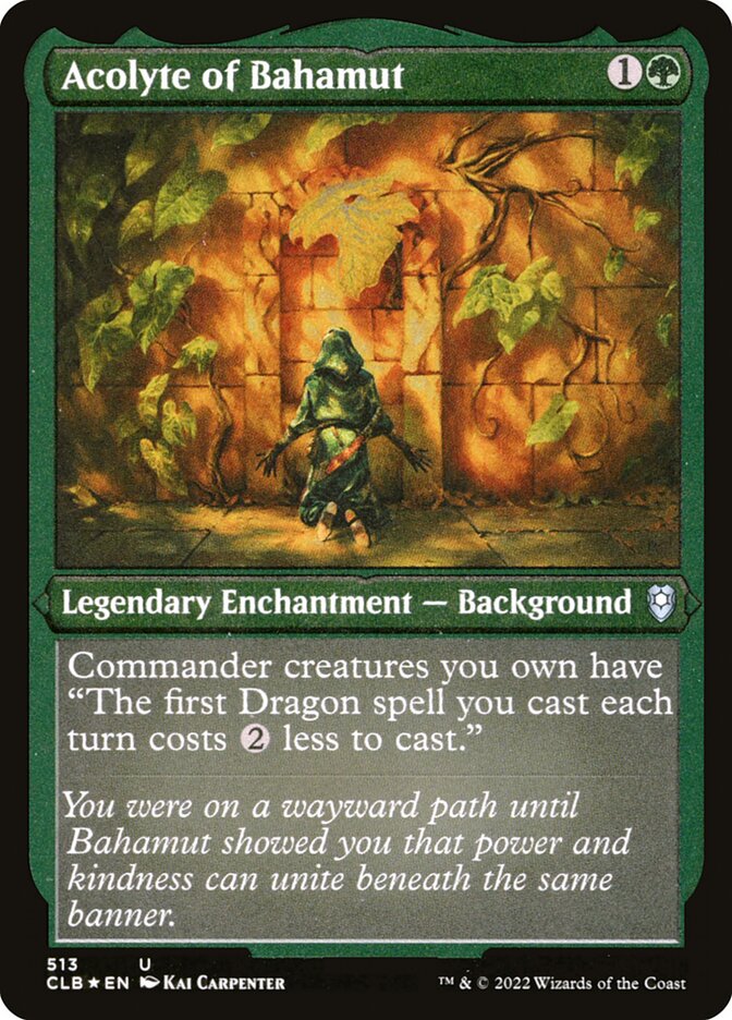 Acolyte of Bahamut (Foil Etched)