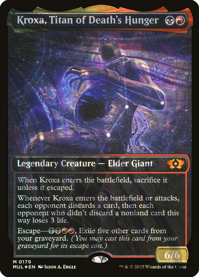 Kroxa, Titan of Death's Hunger (Halo Foil)