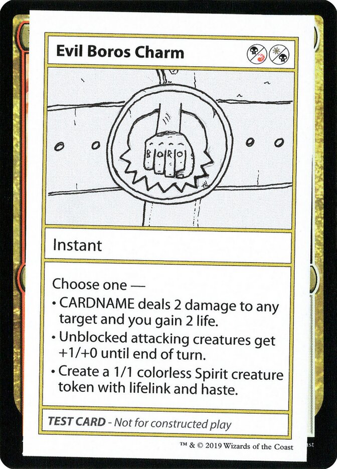 Evil Boros Charm (No PW Symbol)