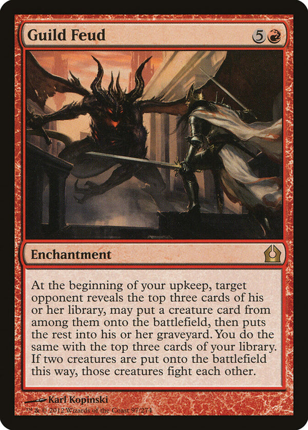 Guild Feud (RTR 97) - Magic: The Gathering