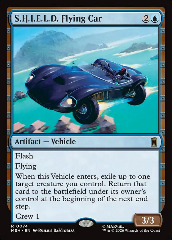 S.H.I.E.L.D. Flying Car - Magic: The Gathering