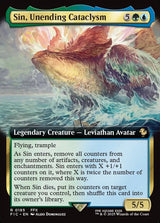 Sin, Unending Cataclysm (Extended Art) - Magic: The Gathering
