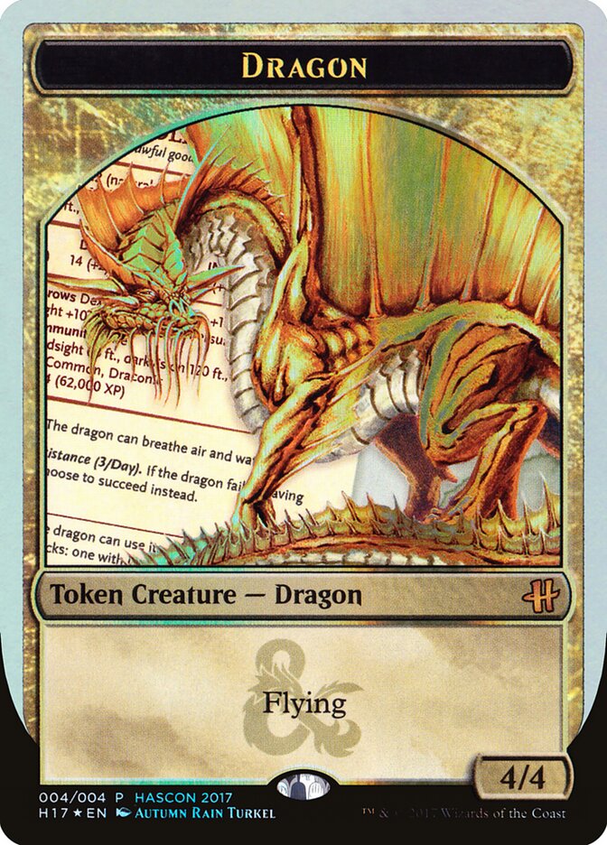 Dragon Token (Gold)