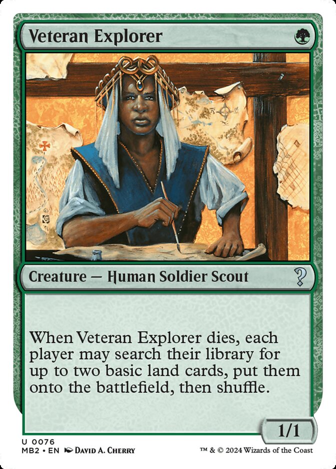 Veteran Explorer (White Border)