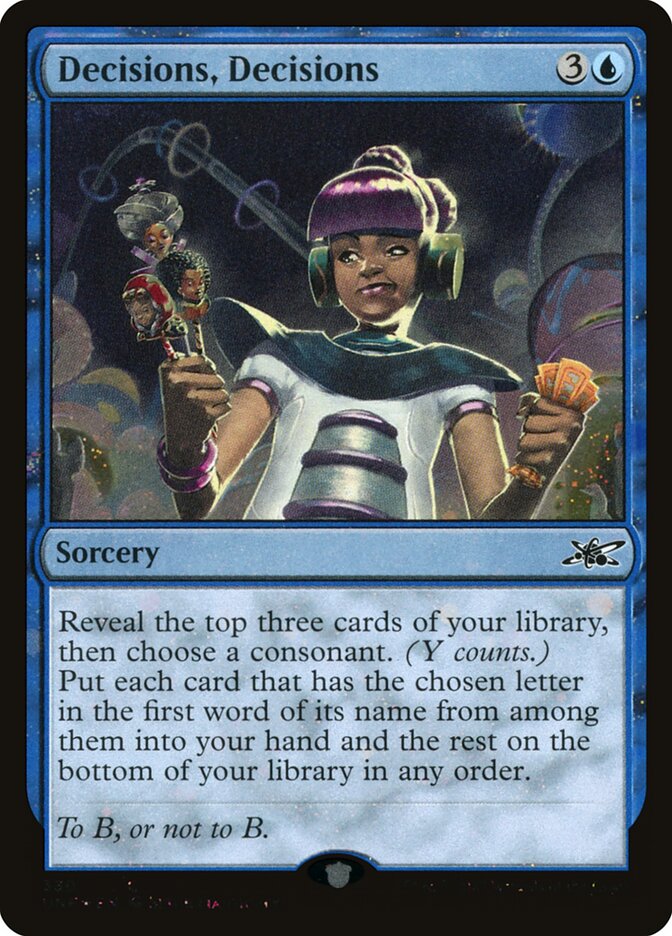 Decisions, Decisions (Galaxy Foil)