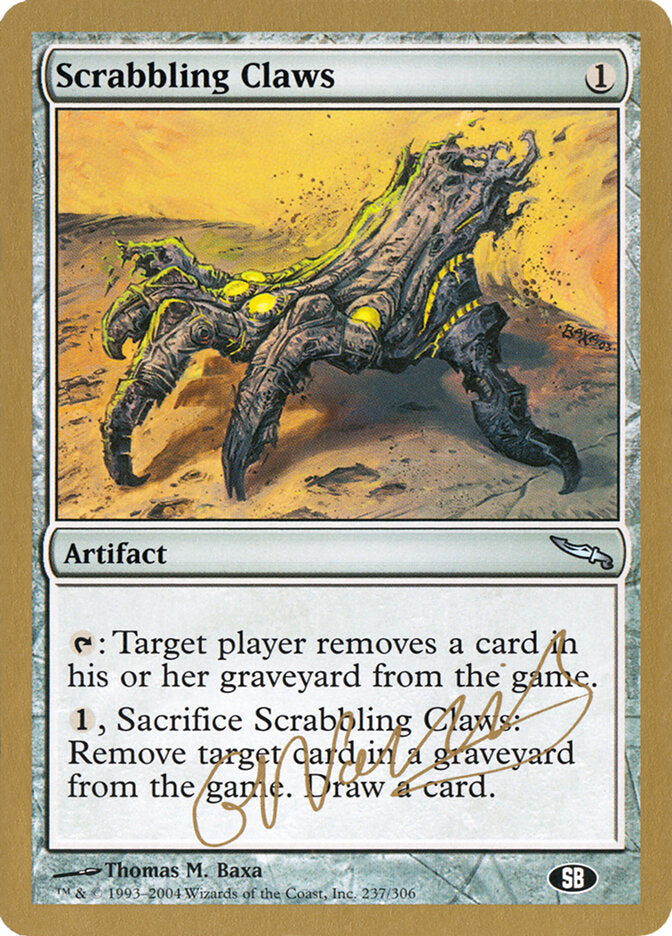 Scrabbling Claws - 2004 Gabriel Nassif (MRD) (SB)