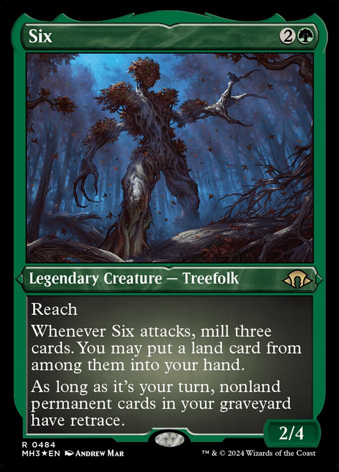 Six (Foil Etched)