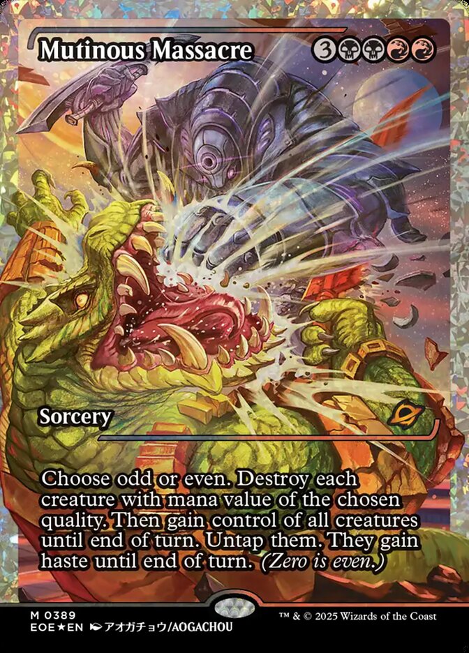 Mutinous Massacre (Showcase) (Fracture Foil)
