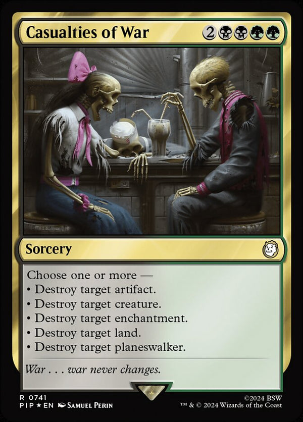 Casualties of War (Surge Foil) - Magic: The Gathering