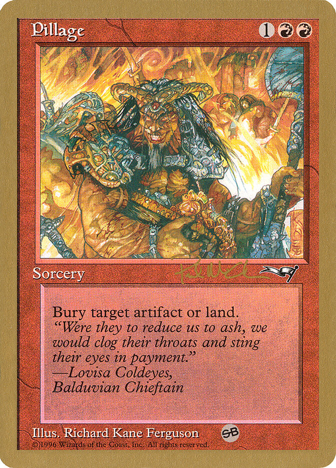 Pillage - 1997 Paul McCabe (ALL) (SB)