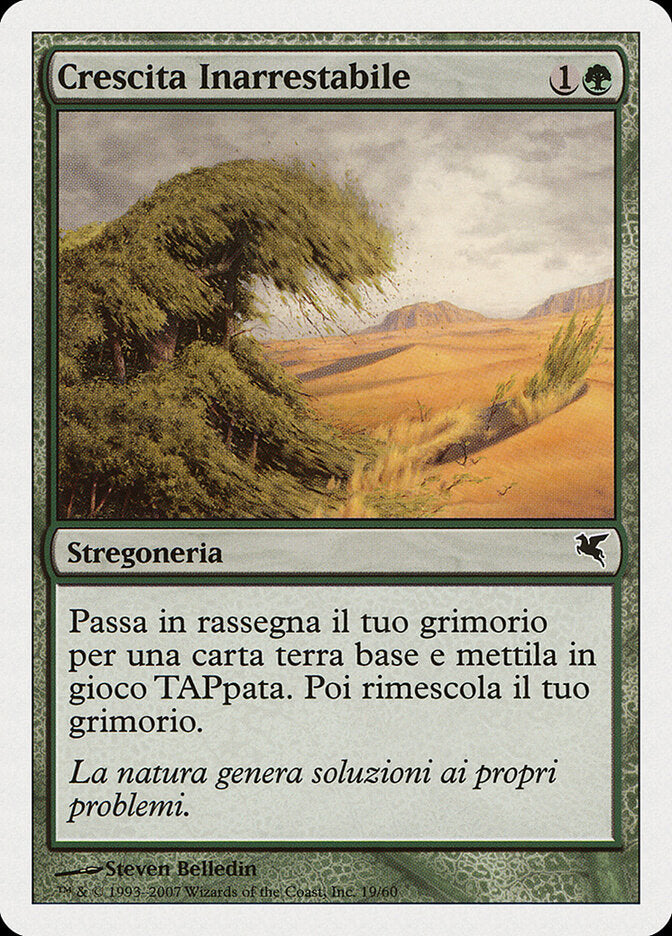 Rampant Growth (Italian) - "Crescita Inarrestabile" (K19)