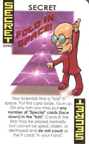 Nuclear War: Fold in Space Promo Card