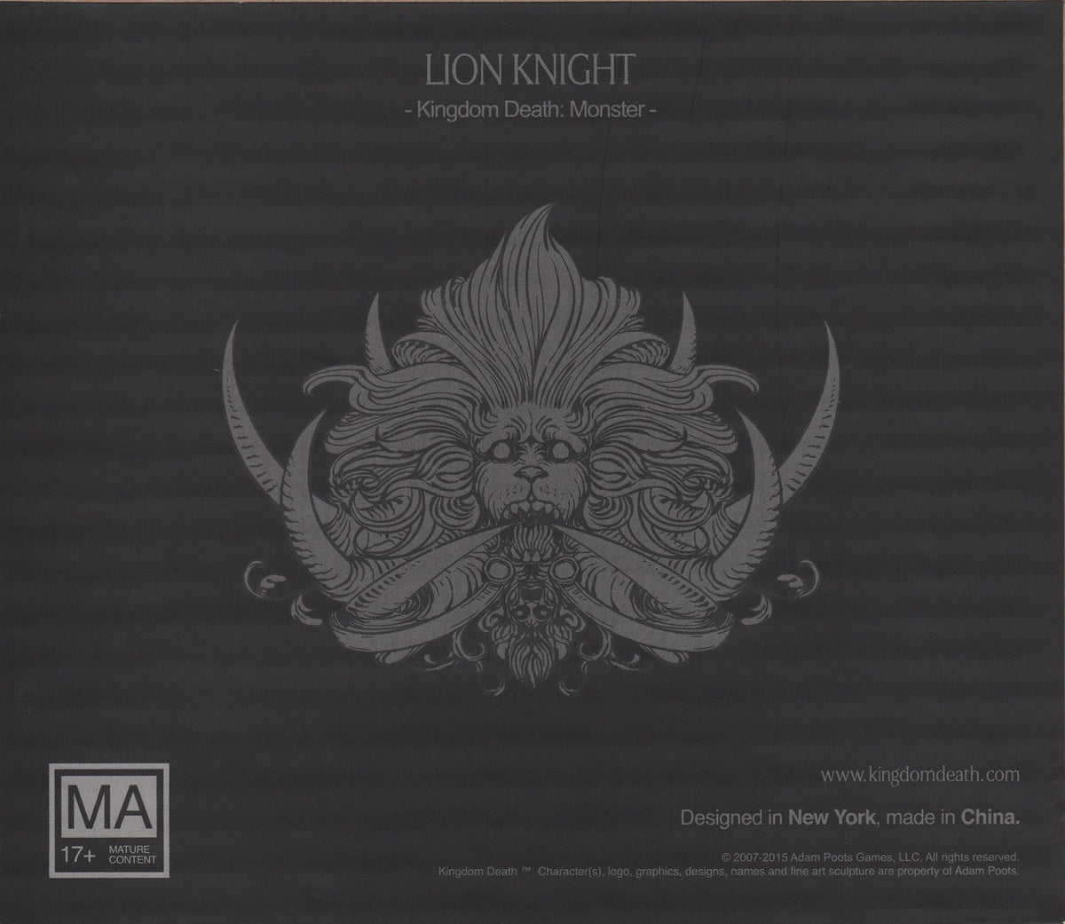 Kingdom Death: Monster – Lion Knight Expansion