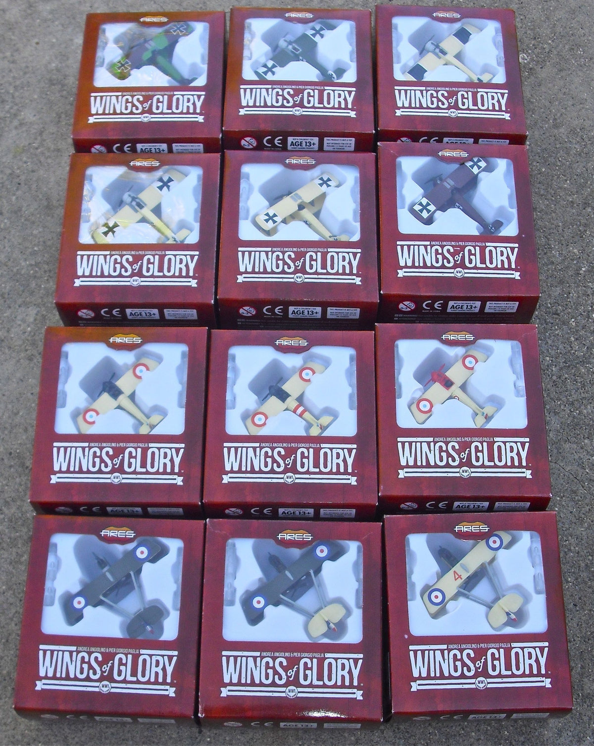 Wings of Glory: WW1 Airplane Packs