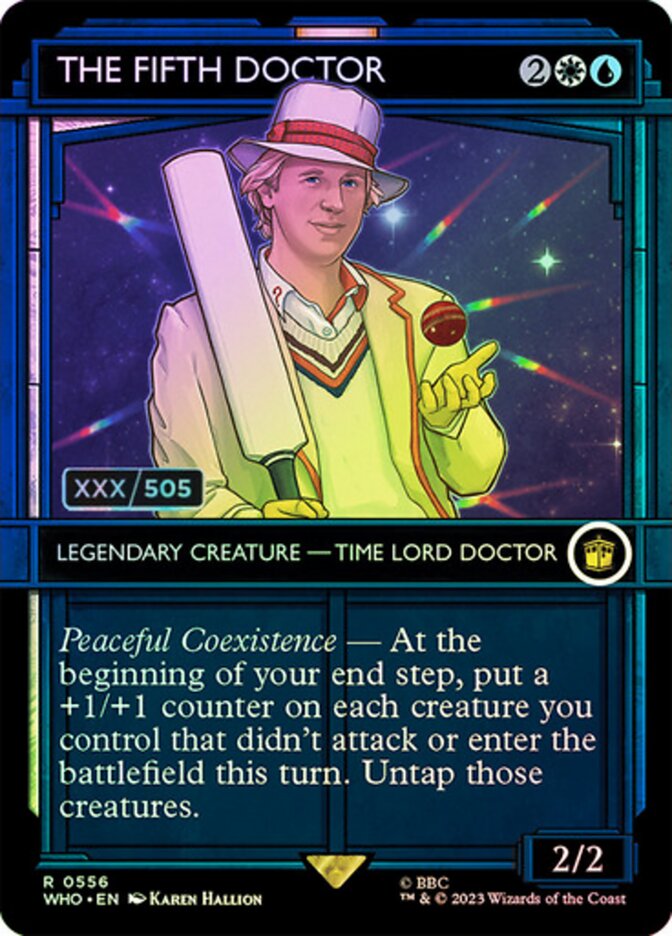 The Fifth Doctor (Serial Numbered)