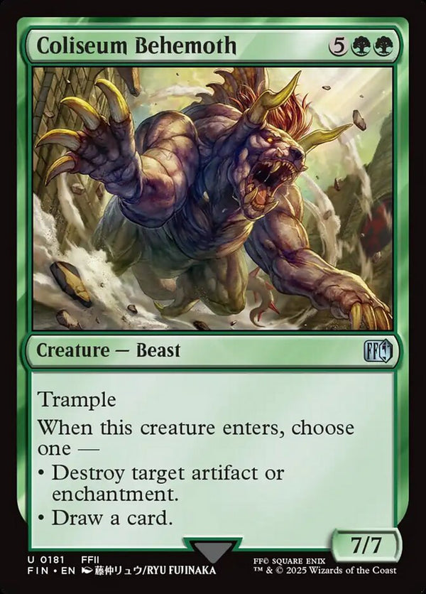 Coliseum Behemoth - Magic: The Gathering