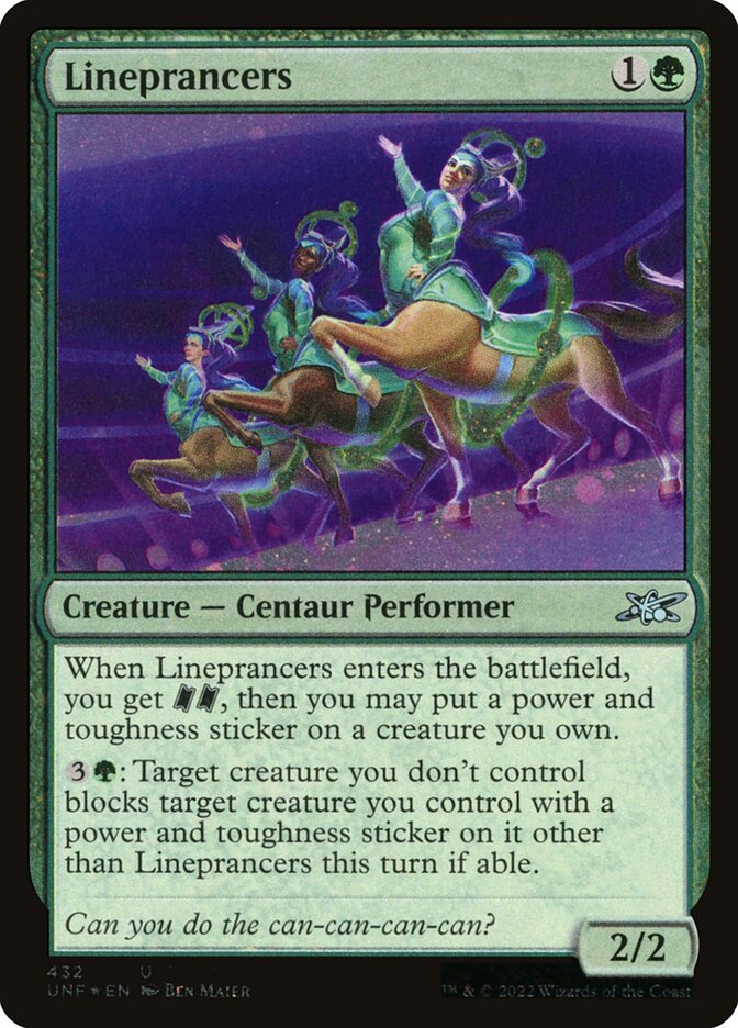 Lineprancers (Galaxy Foil)