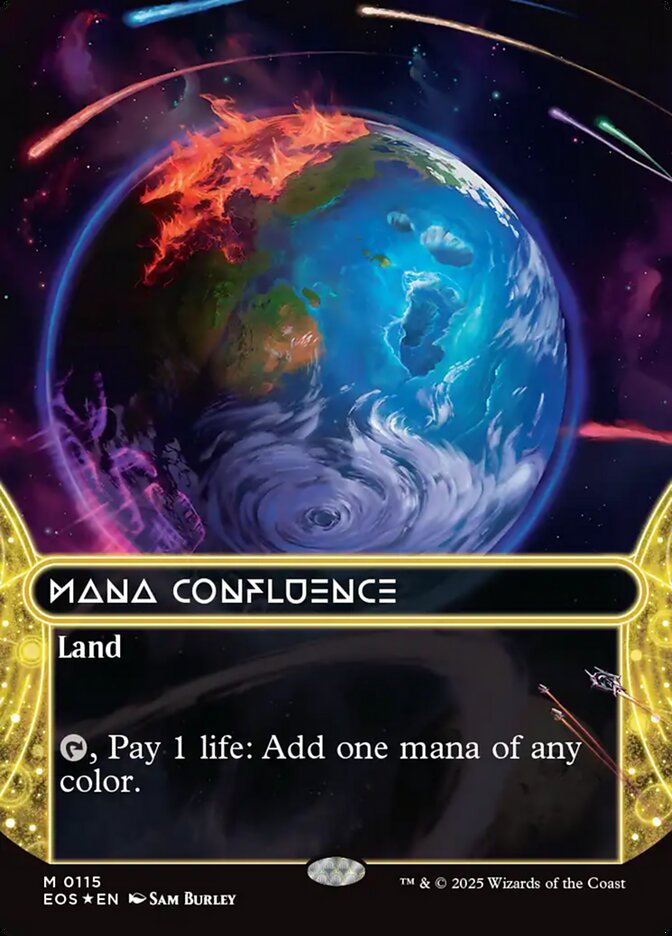 Mana Confluence (0115) (Borderless) (Galaxy Foil)