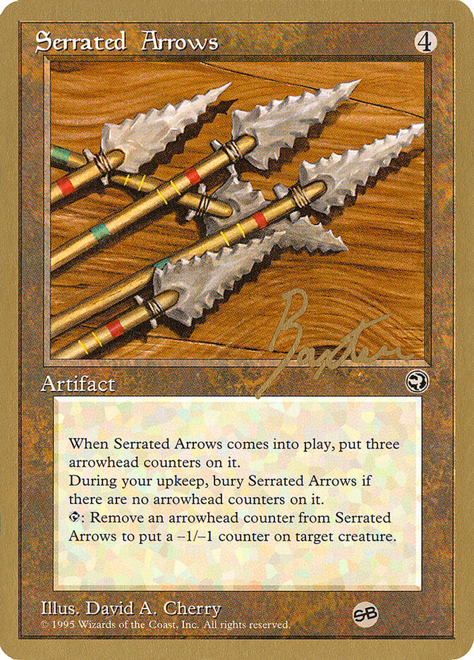 Serrated Arrows - 1996 George Baxter (HML) (SB)